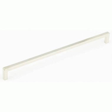 SCHAUB 18 5/8 Inch (18 Inch c-c) Vinci Appliance Pull (Polished White Bronze Finish)