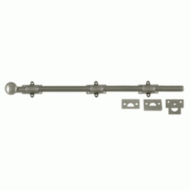 DELTANA 18 Inch Deltana Heavy Duty Surface Bolt (Antique Nickel Finish)