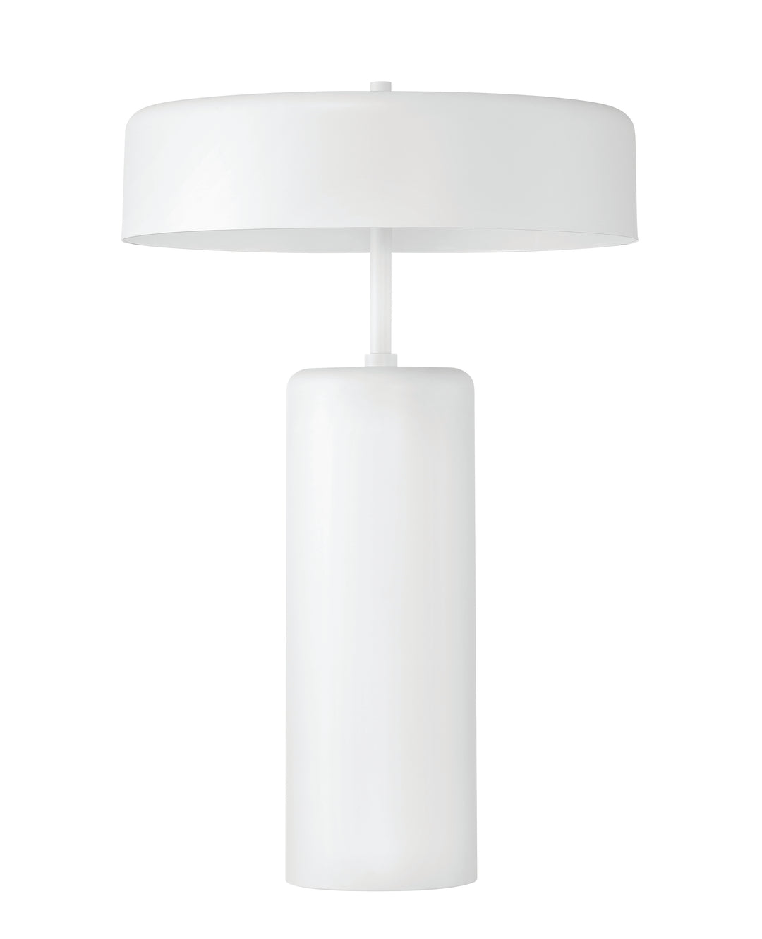 CRAFTMADE 3 Light Table Lamp in White