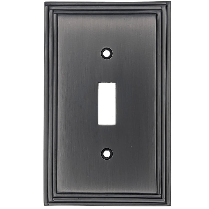 COPPER MOUNTAIN HARDWARE Kingston Classic Stepped Wall Plate (Oil Rubbed Bronze)