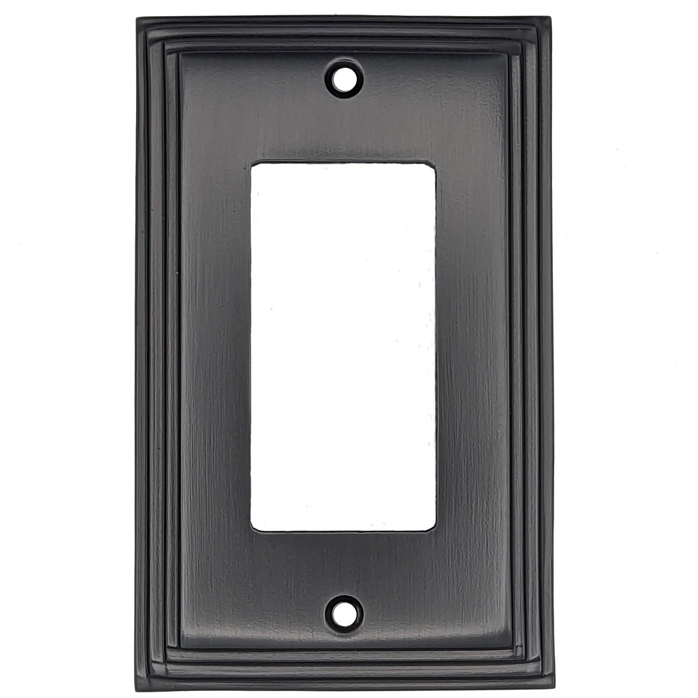 COPPER MOUNTAIN HARDWARE Kingston Classic Stepped Wall Plate (Oil Rubbed Bronze)