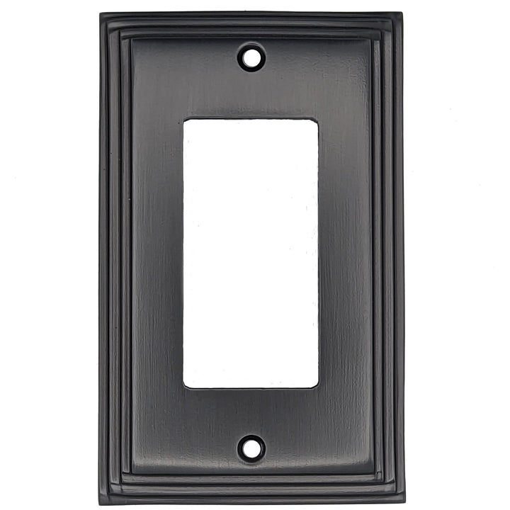 COPPER MOUNTAIN HARDWARE Kingston Classic Stepped Wall Plate (Oil Rubbed Bronze)