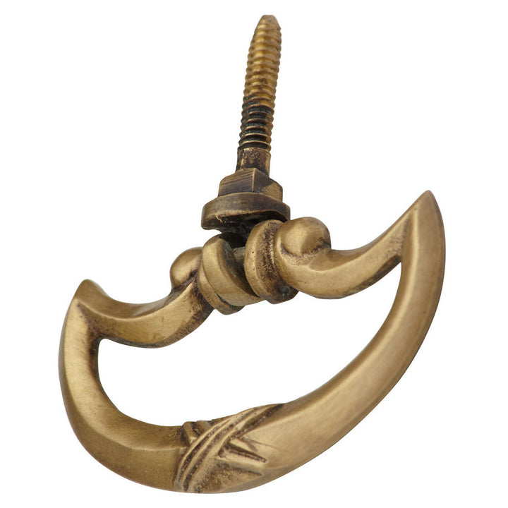 COPPER MOUNTAIN HARDWARE 2 1/2 Inch Cabinet Pull (Antique Brass Finish)