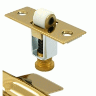 DELTANA 2 1/4 Inch Deltana Solid Brass Roller Catch (PVD Lifetime Polished Brass Finish)