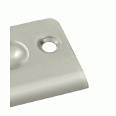 DELTANA 2 1/8 Inch Deltana Strike Plate (Brushed Nickel Finish)