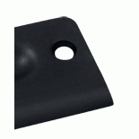 DELTANA 2 1/8 Inch Deltana Strike Plate (Matte Black Finish)