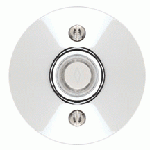 EMTEK Emtek 2457 Doorbell Button With Modern Rosette