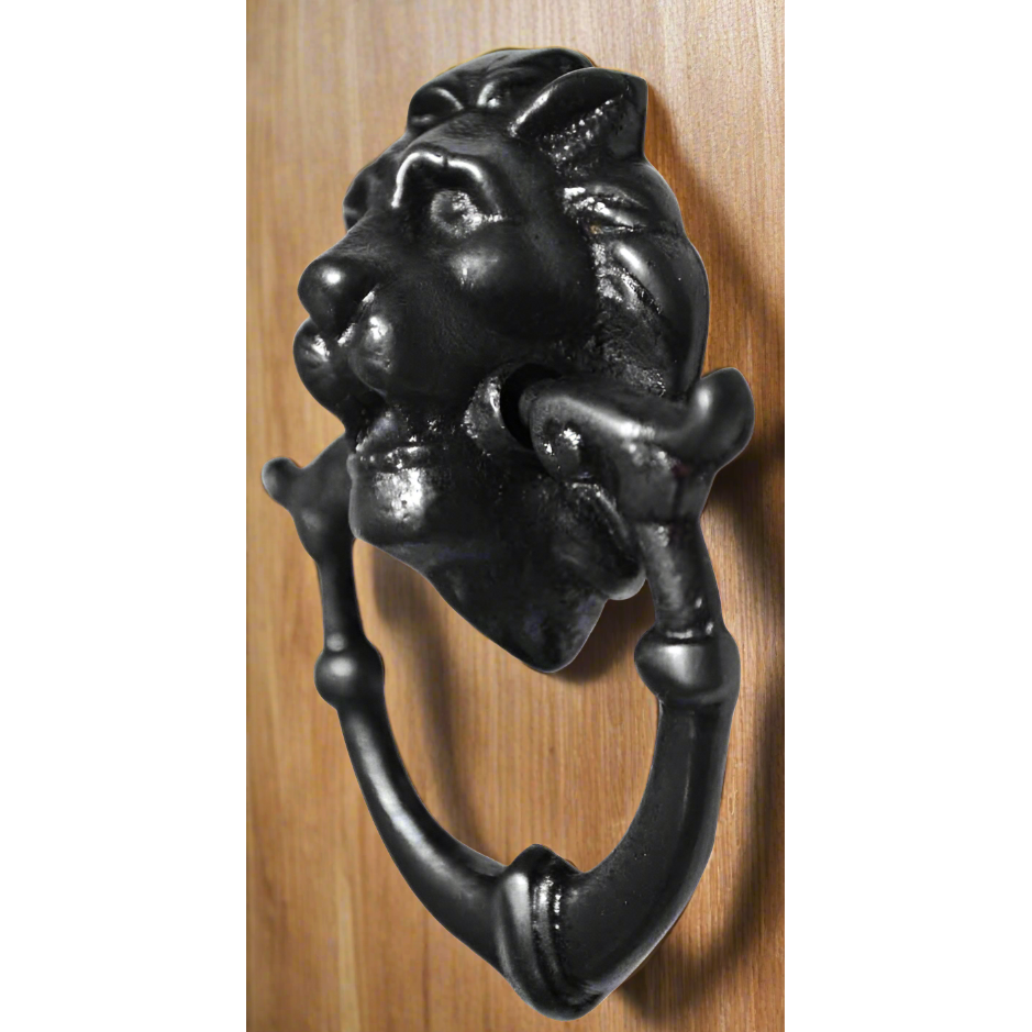 COPPER MOUNTAIN HARDWARE 2 4/5 Inch Solid Brass Lion Drop Drawer Ring Pull (Oil Rubbed Bronze)