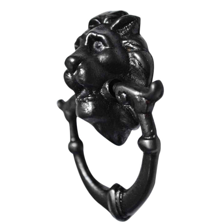 COPPER MOUNTAIN HARDWARE 2 4/5 Inch Solid Brass Lion Drop Drawer Ring Pull (Oil Rubbed Bronze)