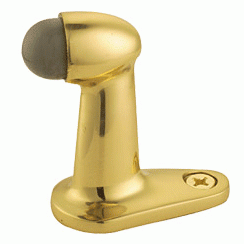 EMTEK Solid Brass Goose Style Door Stop (Several Finishes Available)