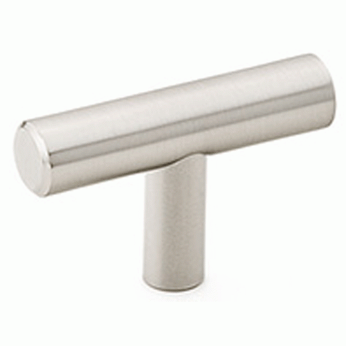 EMTEK Emtek 2 Inch Solid Brass Bar Knob (Brushed Nickel Finish)