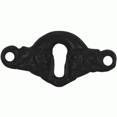 COPPER MOUNTAIN HARDWARE 2 Inch Solid Brass Escutcheon Key Hole (Oil Rubbed Bronze Finish)