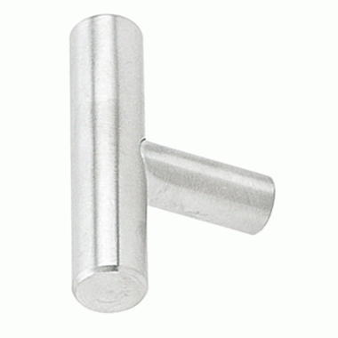 EMTEK 2 Inch Stainless Steel Bar Knob