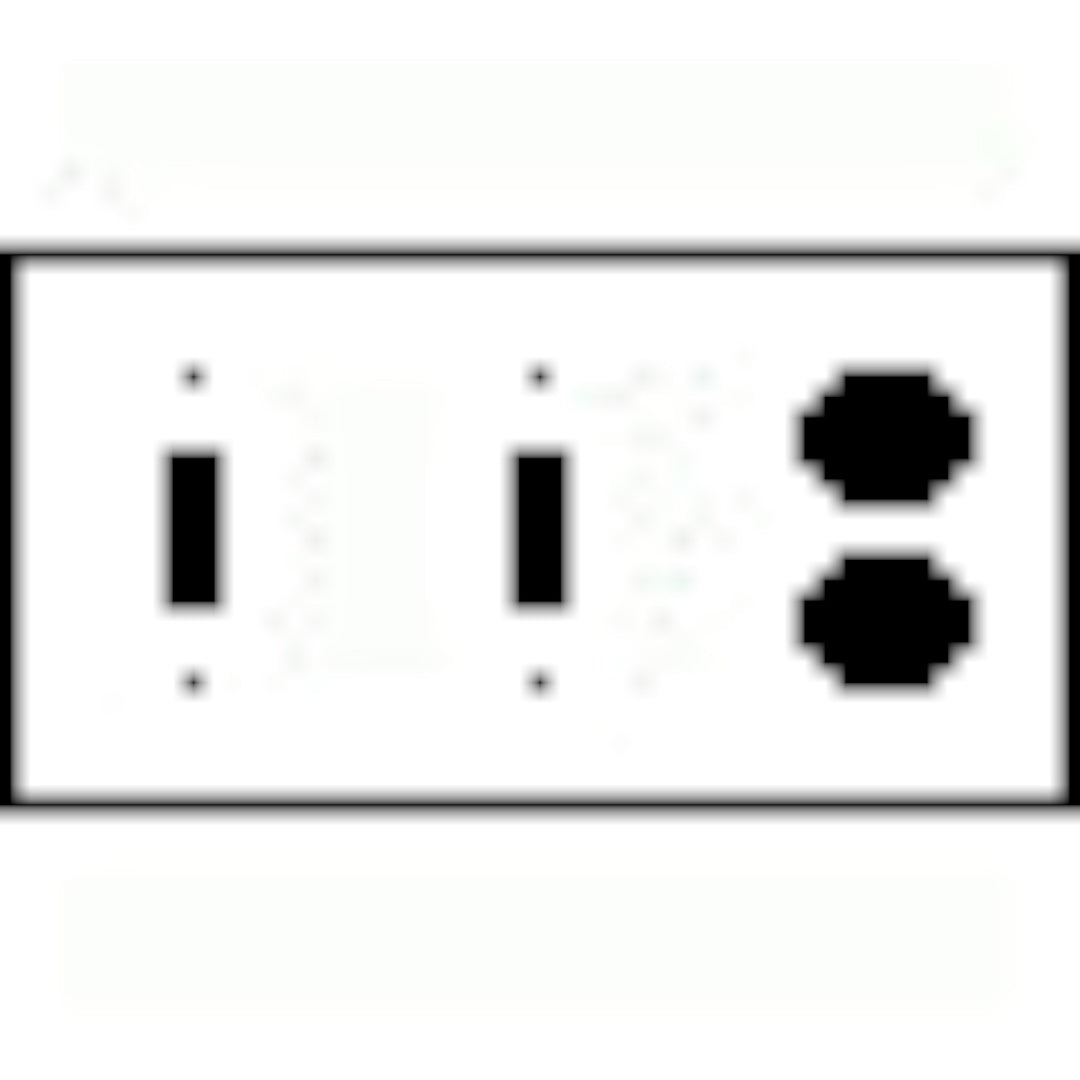 Roguery Ropes Wall Plate (Bright Nickel Finish)