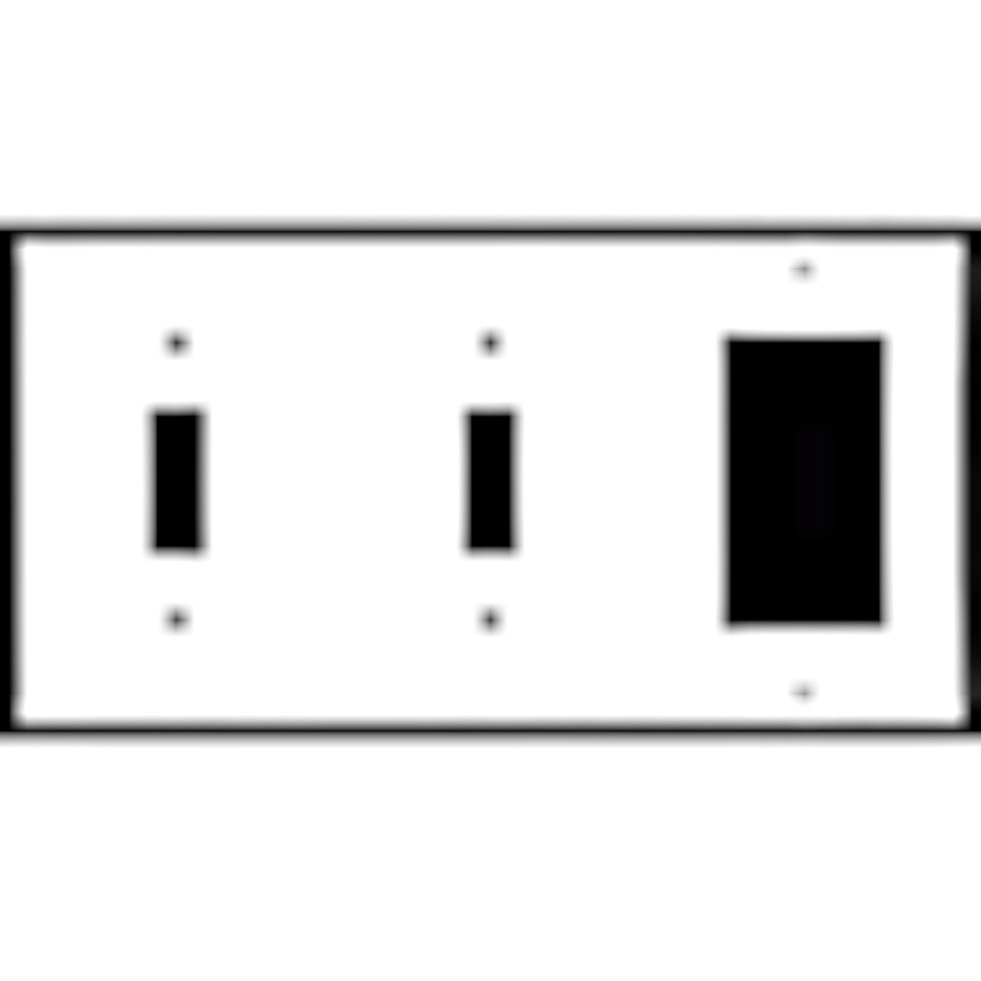 Oceanus Shell Wall Plate (Matte Nickel Finish)