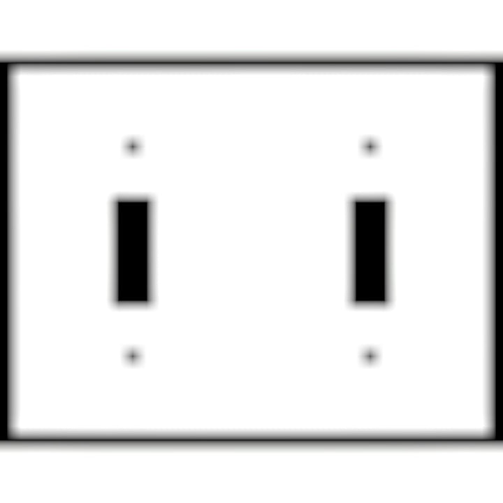 4 1/2 Inch Solid Brass Traditional Switch Plate (Oil Rubbed Bronze)