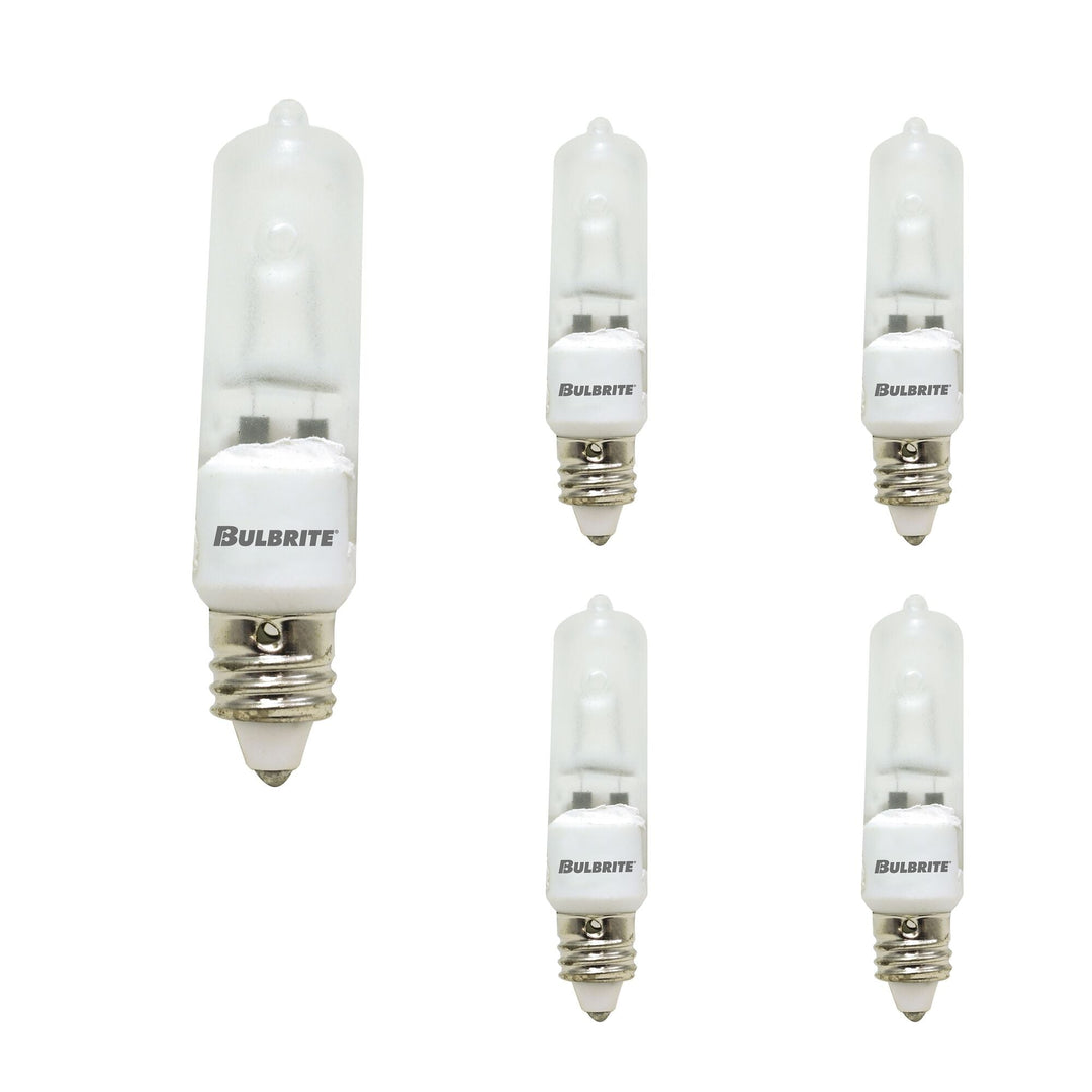 Bulbrite 50W T4 JD HALOGEN FROST E11 120V-5PK