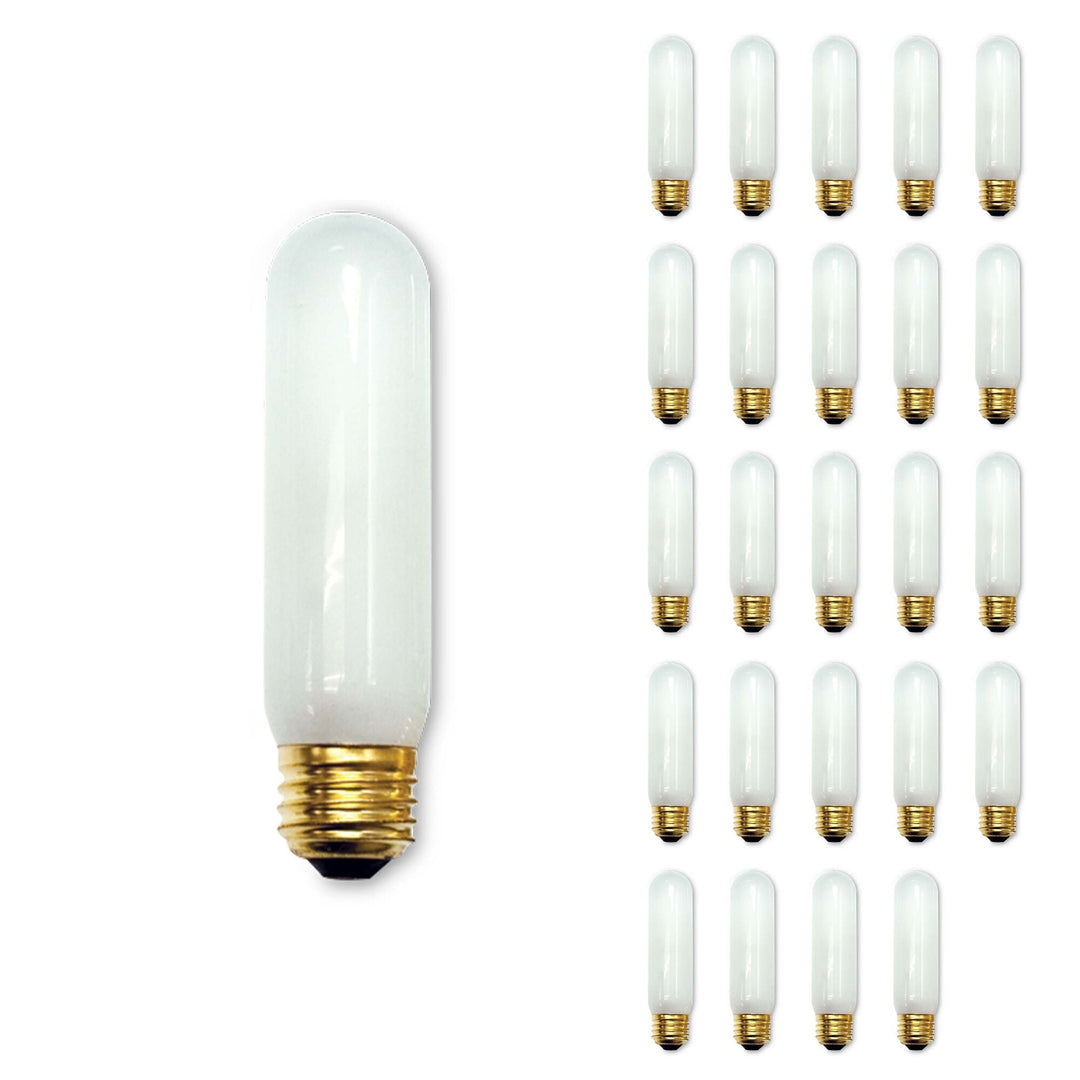 Bulbrite 40W T10 TUBULAR FROST E26 130V-25PK