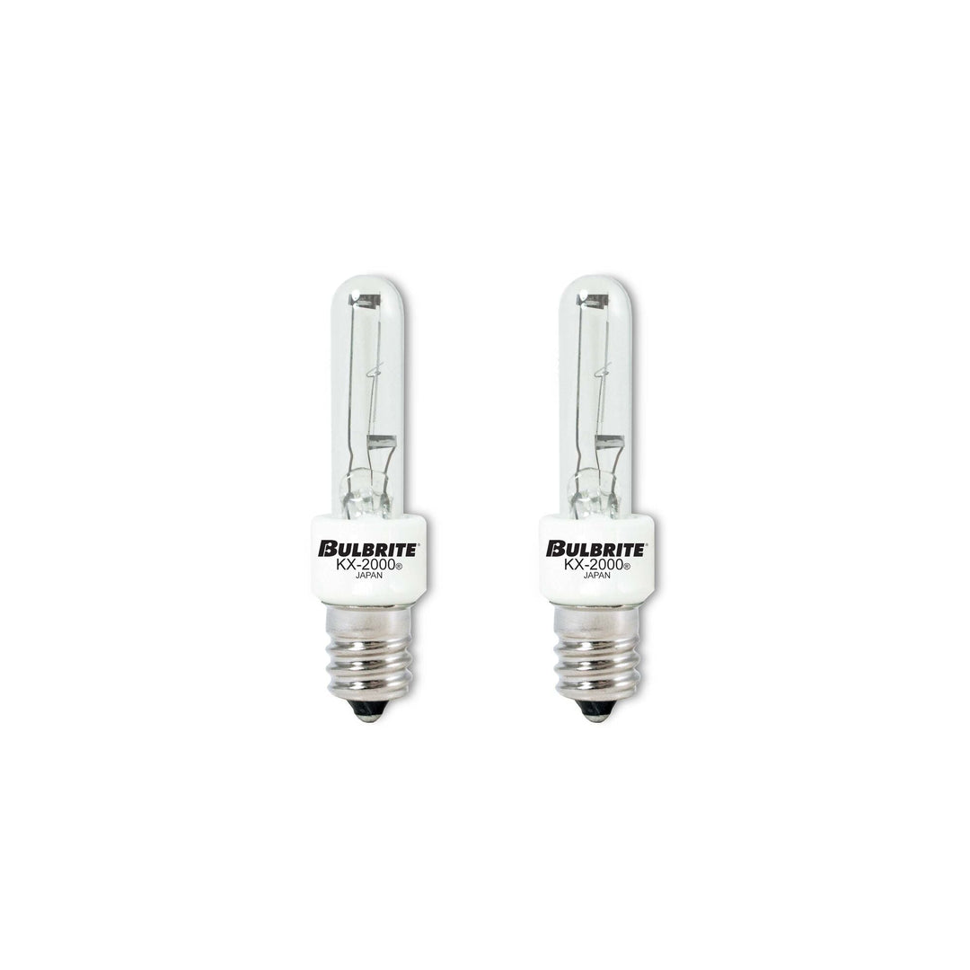 Bulbrite 20W T3 KX2000 CLEAR E12 120V-2PK