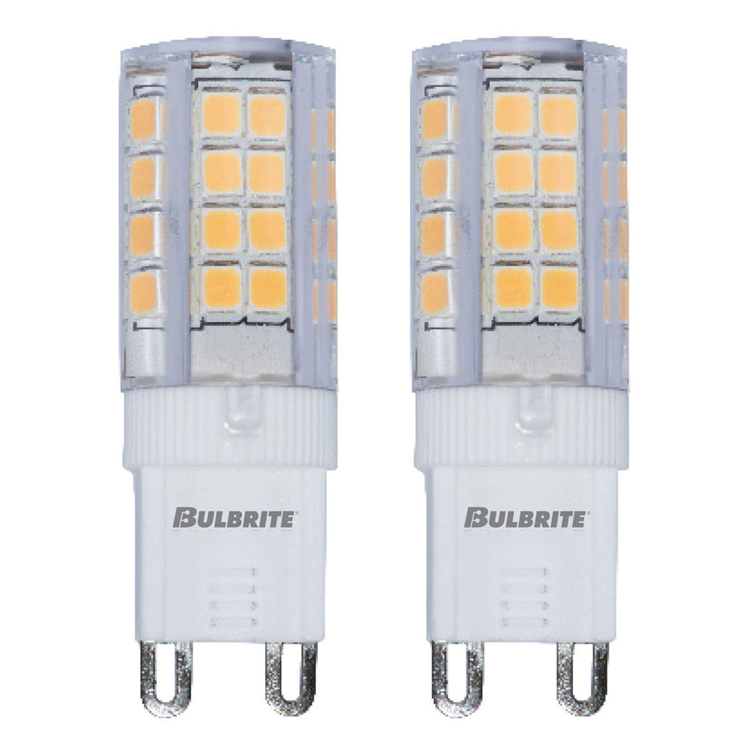 Bulbrite 3.5W LED G9 CLEAR 2700K 120V-2PK