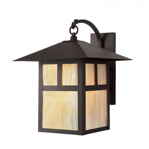 1 Light Bronze Outdoor Wall Lantern Livex