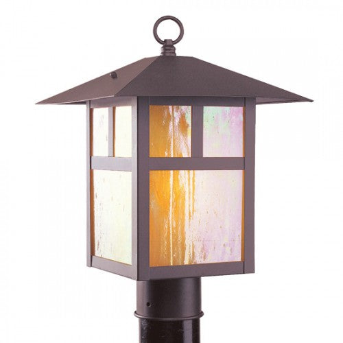 1 Light Bronze Outdoor Post Top Lantern Livex