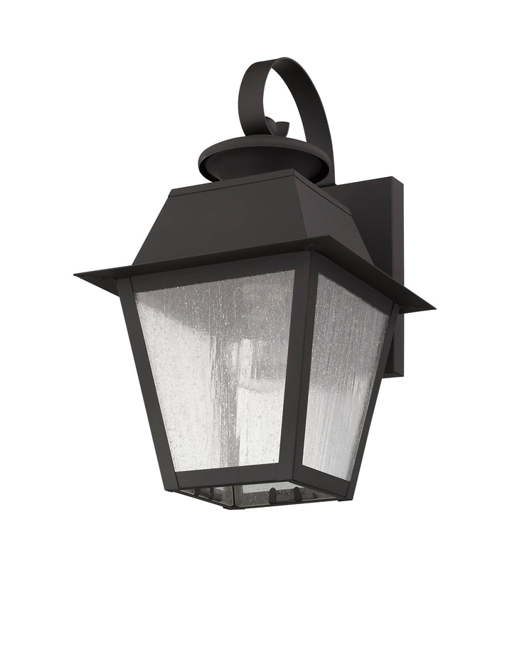 1 Light Bronze Outdoor Wall Lantern Livex