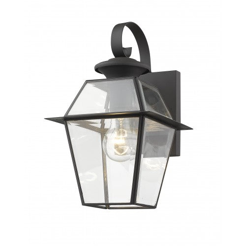 1 Light Bronze Outdoor Wall Lantern Livex