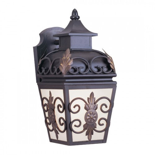 1 Light Bronze Outdoor Wall Lantern Livex