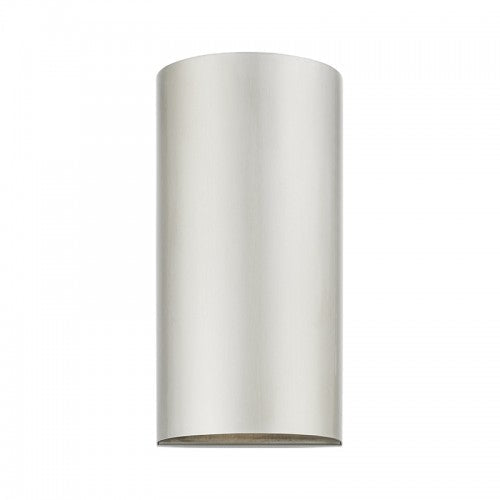 1 Light Brushed Nickel Outdoor / Indoor ADA Medium Sconce Livex