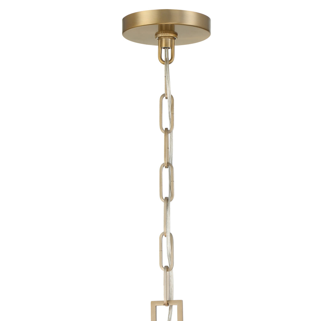 Libby Langdon Westwood 4 Light Vibrant Gold Pendant Crystorama