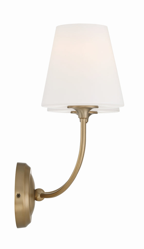 Crystorama Crystorama Libby Langdon Sylvan 2 Light Vibrant Gold Sconce