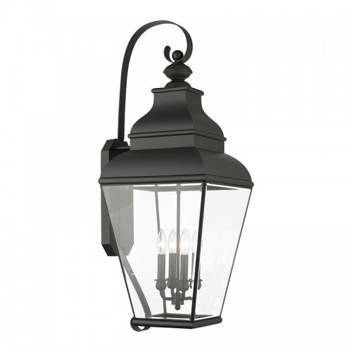 4 Light Bronze Outdoor Wall Lantern Livex