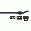 DELTANA 26 Inch Deltana Offset Heavy Duty Surface Bolt (Flat Black Finish)