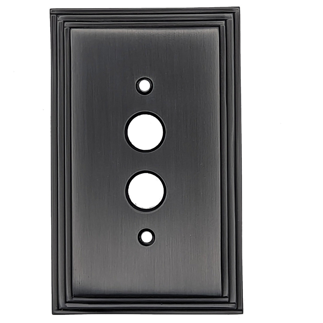 COPPER MOUNTAIN HARDWARE Kingston Classic Stepped Wall Plate (Oil Rubbed Bronze)