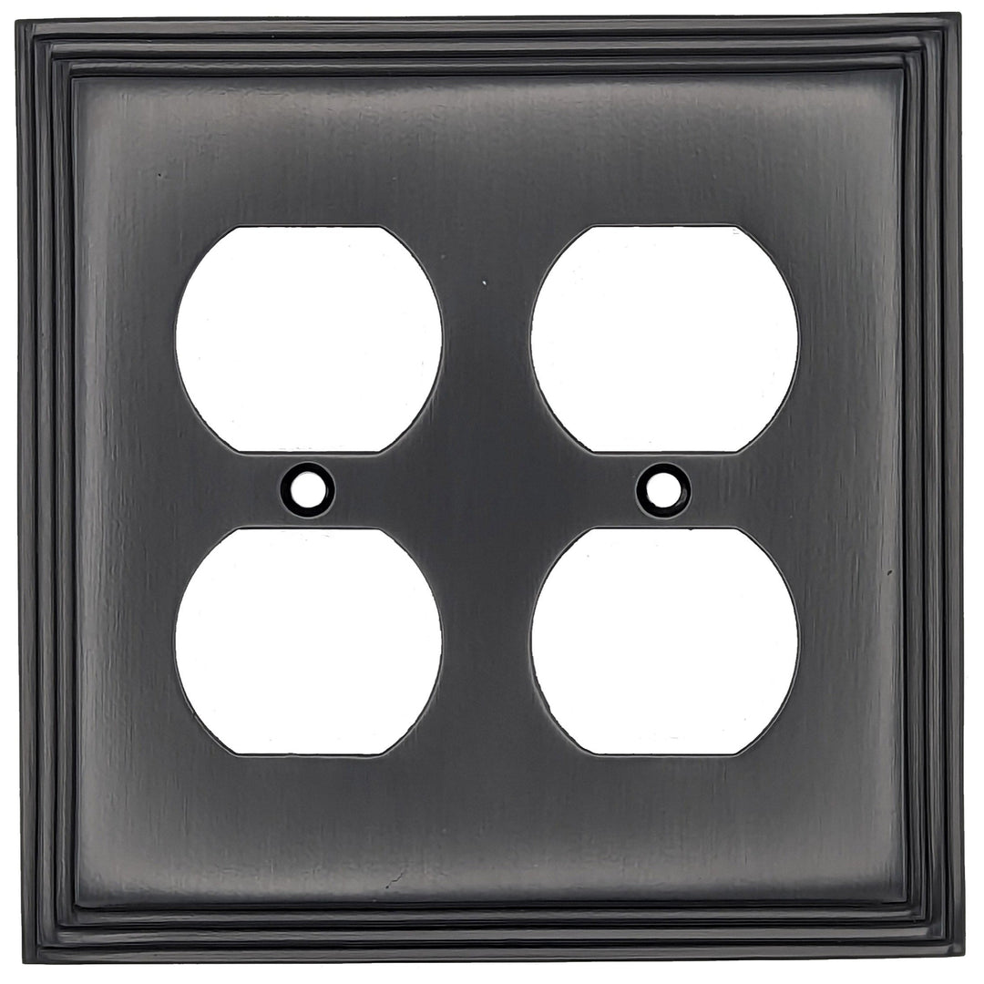 COPPER MOUNTAIN HARDWARE Kingston Classic Stepped Wall Plate (Oil Rubbed Bronze)