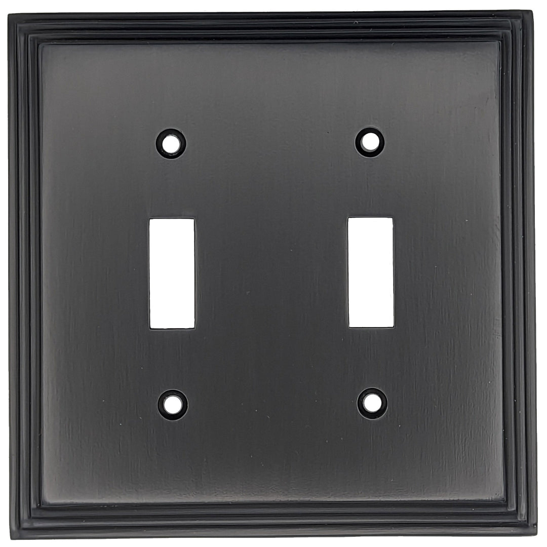 COPPER MOUNTAIN HARDWARE Kingston Classic Stepped Wall Plate (Oil Rubbed Bronze)