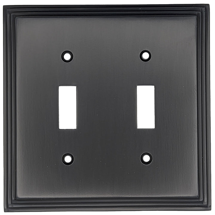 COPPER MOUNTAIN HARDWARE Kingston Classic Stepped Wall Plate (Oil Rubbed Bronze)