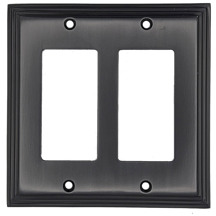 COPPER MOUNTAIN HARDWARE Kingston Classic Stepped Wall Plate (Oil Rubbed Bronze)