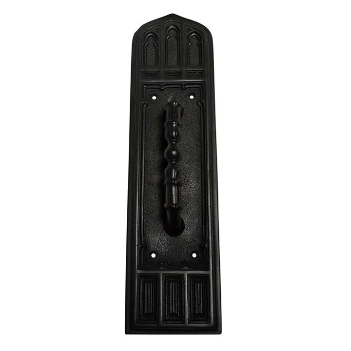 12 1/4 Inch Gothic Pull Plate COPPER MOUNTAIN HARDWARE