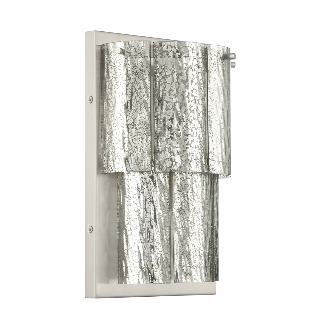 Museo 2 Light Wall Sconce in Brushed Polished Nickel CRAFTMADE