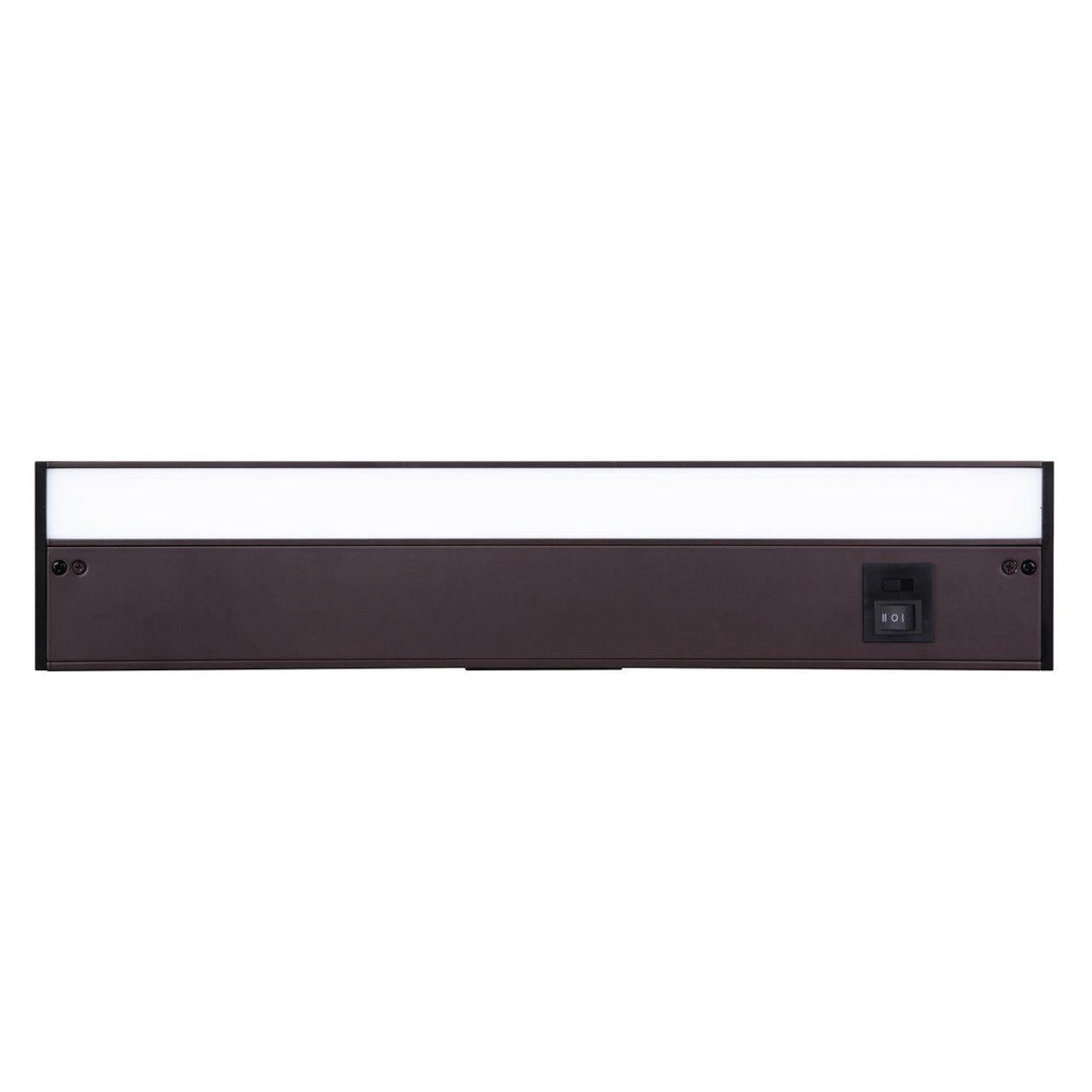 CRAFTMADE 18" Under Cabinet LED Light Bar in Bronze (3-in-1 Adjustable Color Temperature)