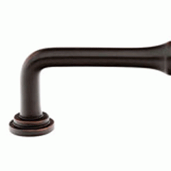 EMTEK 3 1/2 Inch (3 Inch c-c) Solid Brass Spindle Pull (Oil Rubbed Bronze Finish)