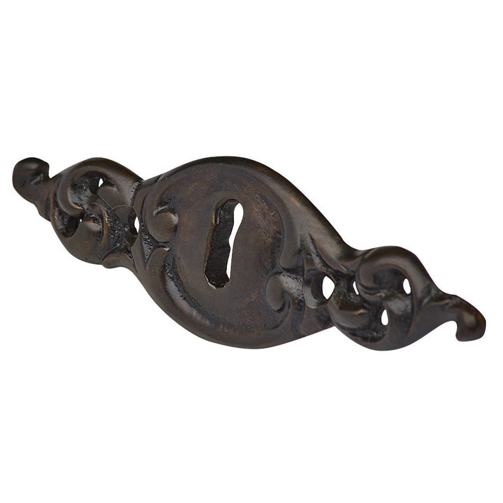 COPPER MOUNTAIN HARDWARE 3 1/2 Inch Solid Brass Escutcheon (Oil-Rubbed Brass Finish)