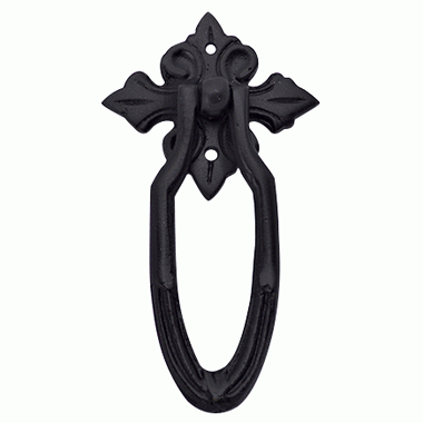 COPPER MOUNTAIN HARDWARE 3 3/8 Inch Ornate Drop Pull in Oil Rubbed Bronze