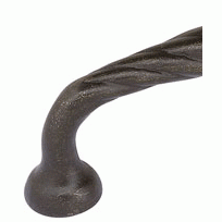 EMTEK Emtek 3 5/8 Inch (3 Inch c-c) Tuscany Bronze Twist Fixed Pull (Medium Bronze Finish)