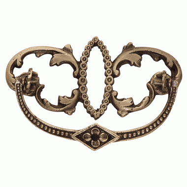 COPPER MOUNTAIN HARDWARE 3 7/8 Inch Victorian Cabinet Drop Pull (Several Finishes Available)