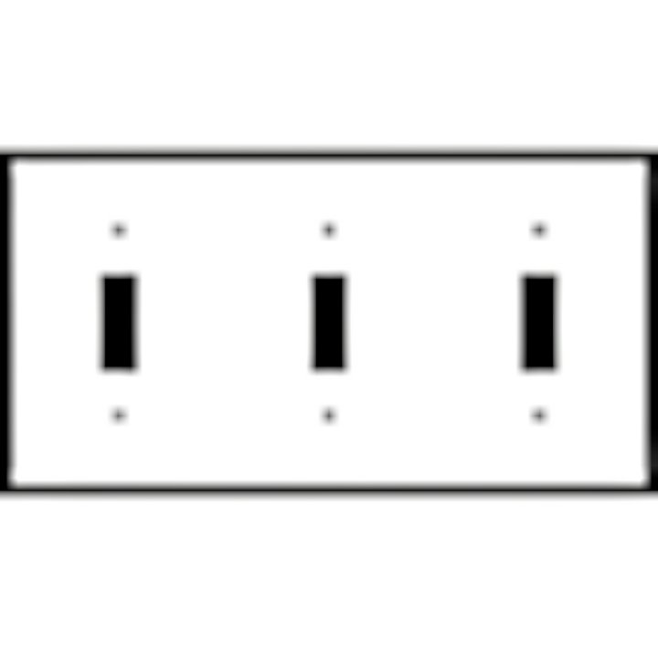 4 1/2 Inch Solid Brass Traditional Switch Plate (Oil Rubbed Bronze)