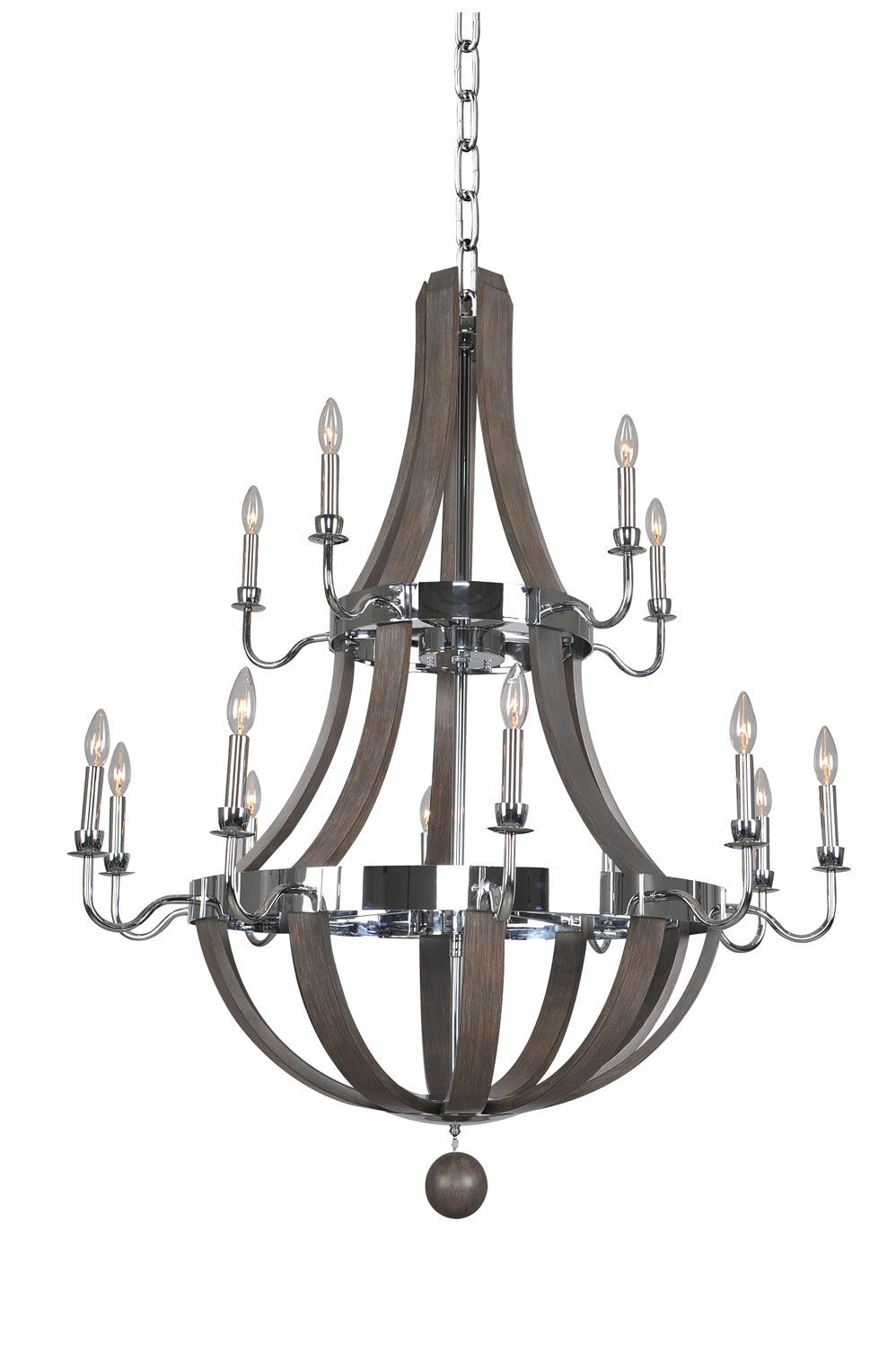 Kalco Sharlow (10+5) Light Chandelier