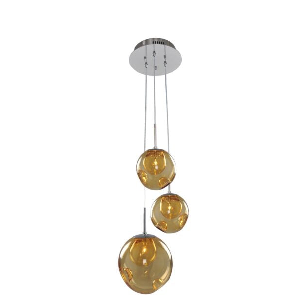 Kalco Meteor 3 Light Pendant